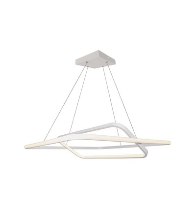 48W metalloftslampe - 600x600x1200mm, 3000K, hvid, TRIAC dæmpbar