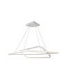 48W metalloftslampe - 600x600x1200mm, 3000K, hvid, TRIAC dæmpbar