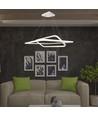 48W metalloftslampe - 600x600x1200mm, 3000K, hvid, TRIAC dæmpbar