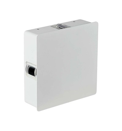 4W Væglampe - LED, 4000K, IP65, Hvid, Kvadrat