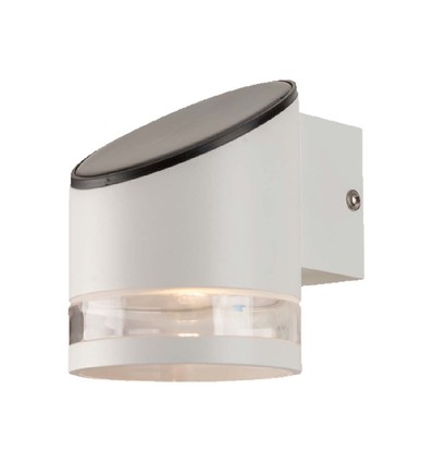 Produktnavn: ''0,55W Solcelle Væglampe - LED, Mikrobølgesensor, 3000K, IP54''