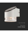 Produktnavn: ''0,55W Solcelle Væglampe - LED, Mikrobølgesensor, 3000K, IP54''
