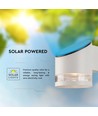 Produktnavn: ''0,55W Solcelle Væglampe - LED, Mikrobølgesensor, 3000K, IP54''