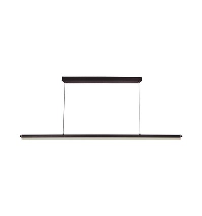 23W LED designer pendel / lysekrone - 2130lm, sort, rektangulær, 123x110cm, 4000K, IP20