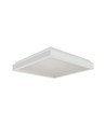 24W LED - Designer Lys, 4000K, Hvid, firkantet