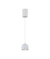 LED hængelampe Ø100 - 3000K, lys hvid, hus