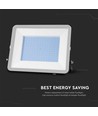 200W LED projektør, Samsung LED chip - 185lm/W, IP65, 4000K, sort, 5 års garanti