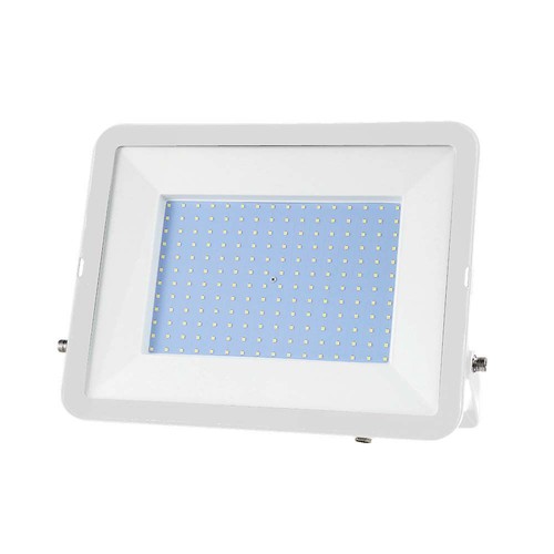 300W projektør - Samsung chip, 1m kabel, 6500K, hvidt hus, hvid glas