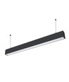 40W Dæmpbar LED nedhængt loftarmatur - 120cm, UGR 19