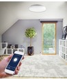 36W Smart Home rund LED loftslampe - Tuya/Smart Life, virker med Google Home, Alexa og smartphones, Ø48,8cm, 230V