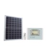 40W solarpanel - med, LED projektør, 6400K, hvid hus