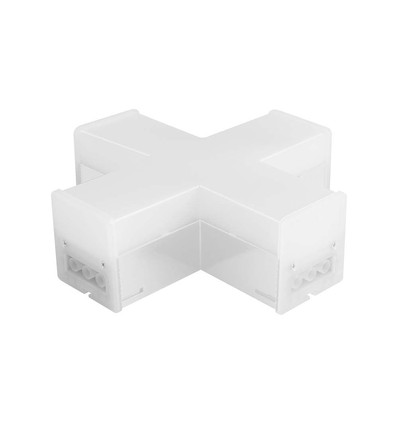 12W X-samler til lysskinne, hvid - 1200lm, 4000K, IP20, IK08, 120 grader