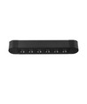 5W skinnespot - LED Ultra Tyn, magnetisk, grill lys, 4000K, sort hus