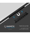 5W skinnespot - LED Ultra Tyn, magnetisk, grill lys, 4000K, sort hus