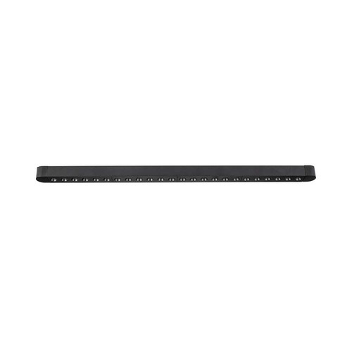 22W LED Ultra Tynd Magnetisk Skinnespot - Grille Lys, 3000K, Sort Hus