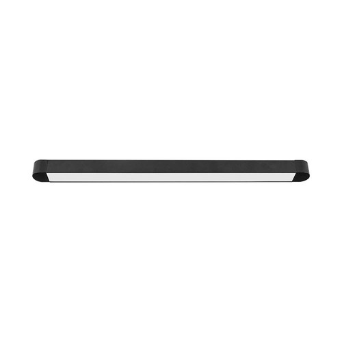 18W LED Ultra Thin Magnetisk Skinnespot - Flood Lys 3000K, Sort Hus
