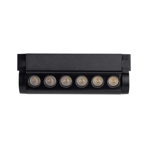 5W LED Skinnespot - Magnetisk, Justerbar, 3000K, Sort Hus
