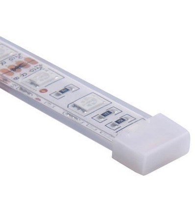 Silikone endeprop til LED strip - 14mm, IP67 & IP68