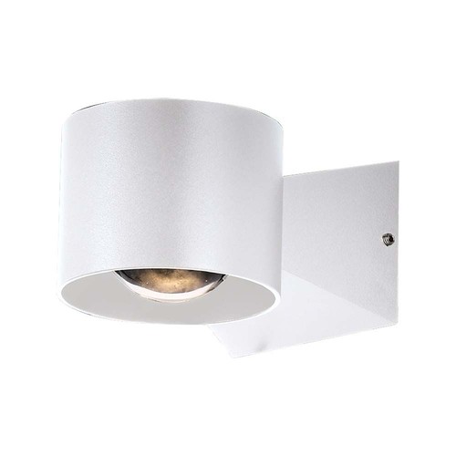 5W Væglampe - LED, 4000K, hvid, IP65