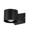 6W LED væglampe - IP65, sort, 4000K, 465lm, firkantet, inde / ude, inkl. lyskilde