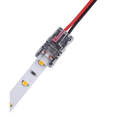 LED strip samler til løse ledninger - 8mm, enkeltfarvet, IP65, 5V-24V