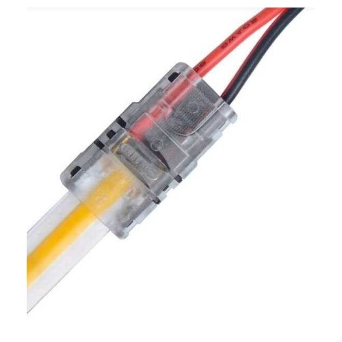 LED strip samler til løse ledninger - 8mm, COB, enkeltfarvet, IP20, 5V-24V