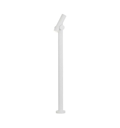 4W LED havelampe bedlampe - IP44, hvid, 4000K, 100cm høj, 300° justerbar, inkl. lyskilde