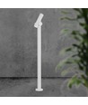 4W LED havelampe bedlampe - IP44, hvid, 4000K, 100cm høj, 300° justerbar, inkl. lyskilde