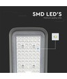 V-Tac 30W LED gadelampe - Ø60mm, IP65