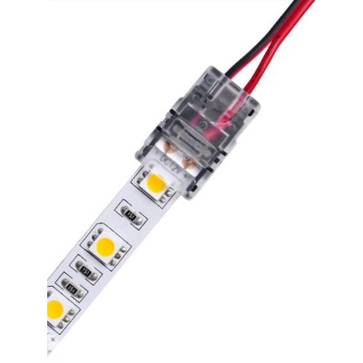5: LED strip samler til løse ledninger - 10mm, enkeltfarvet, IP20, 5V-24V
