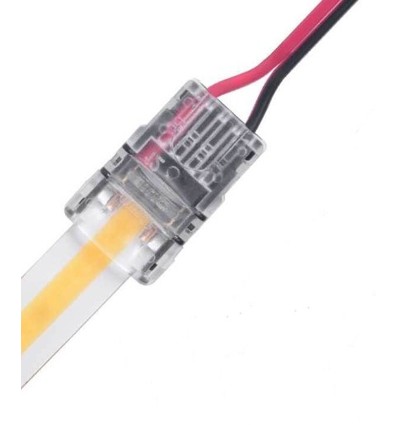 LED strip samler til løse ledninger - 10mm, COB, enkeltfarvet, IP20, 5V-24V