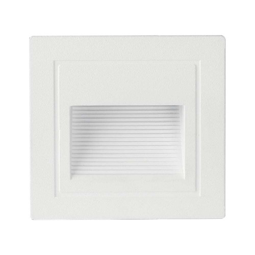 5W LED Trinlys - 3000K, hvid hus