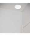 V-Tac 360° mikrobølge sensor - Bevægelsessensor, max 1000W , hvidt hus