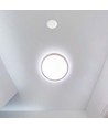V-Tac 360° mikrobølge sensor - Bevægelsessensor, max 1000W , hvidt hus