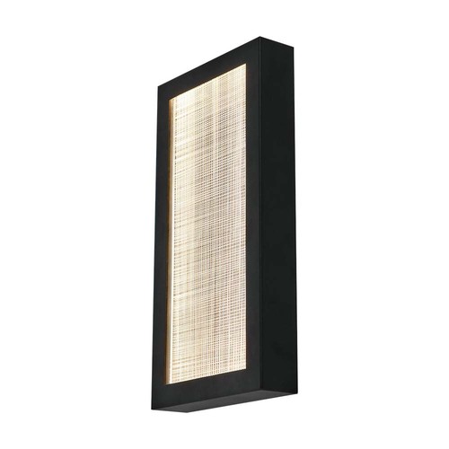 20W udendørs væglampe IP65 sort 3000K 200x50x400mm