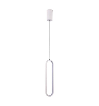 13W LED pendel, 40cm - Hvid, 4000K, 1500lm, IP20 indendørs