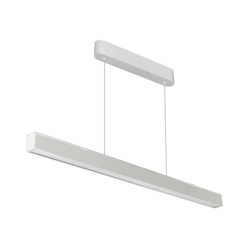 40W LED Lineær Hængende Suspensionslys - Samsung Chip, Op Ned System, 3i1, Hvid Hus