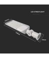 V-Tac 50W LED gadelampe - Samsung LED chip, Ø60mm, IP65, 100lm/w