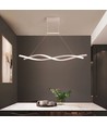 120cm 30W LED pendel, hvid - 115lm/W, 3000K, 120x100cm, inkl. lyskilde