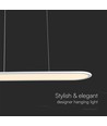 24W LED Hængelampe - 80x100cm, 4000K, hvid, HU