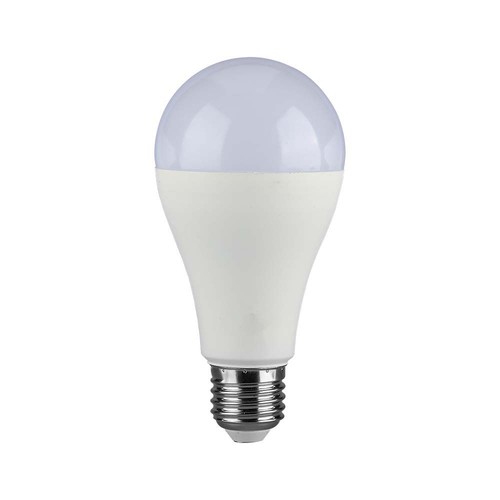 E27 17W LED pære - A65, Samsung LED chip, 1710lm, kold hvid