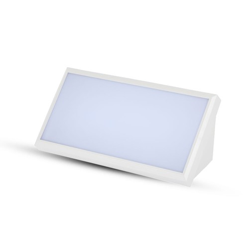 20W - LED Landskab Udendørs Soft Light, Stor, 4000K, Hvid Hus