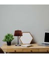 1,5W LED Bordlampe - Touch Dæmpbar, 3i1, Krom, Brun