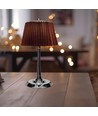 1,5W LED Bordlampe - Touch Dæmpbar, 3i1, Krom, Brun