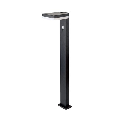 5,5W LED Solar Lygtepæl - PIR Sensor, IP54