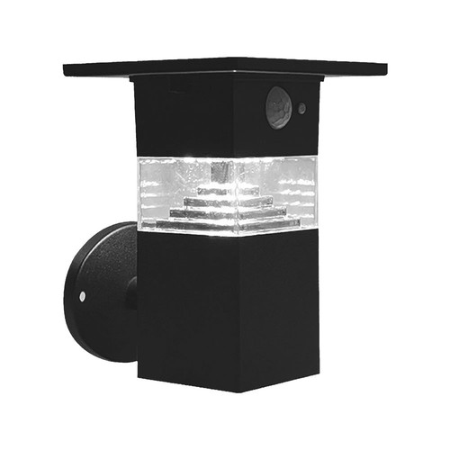 3W LED Solar Væglampe - PIR Sensor, IP54