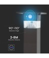 3W Solcelle Pullertlampe - LED, PIR Sensor, IP54