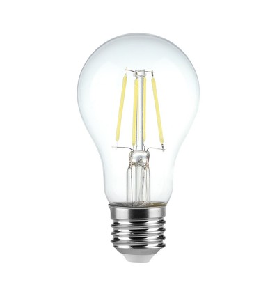 V-Tac Kultrådspære 4W E27 - 6500K, A60