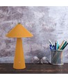 3W bordlampe - LED, genopladelig, berøringsdæmpbar, 3i1, gul, hus