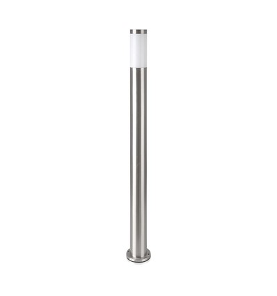 Pullertlampe E27 - rustfrit stål hus (110 cm), satin nikkel, IP44